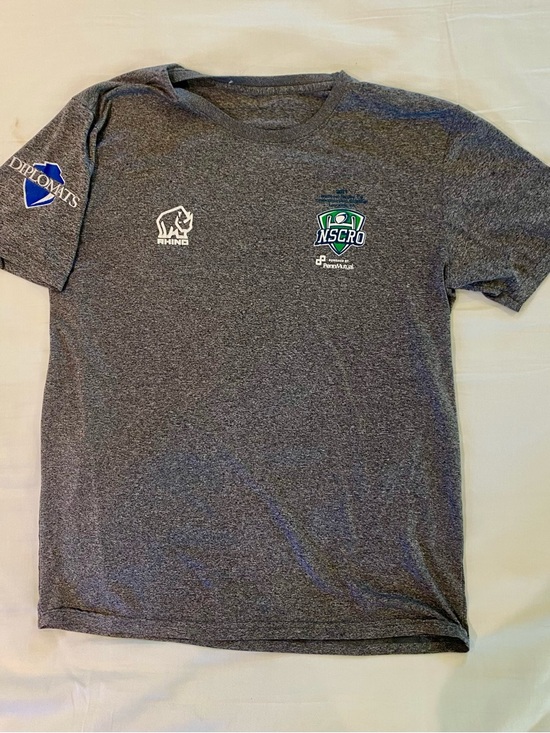 Rhino Other - NCR F&M Gray Performance Men's Tee